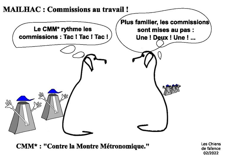 Commissions au travail !