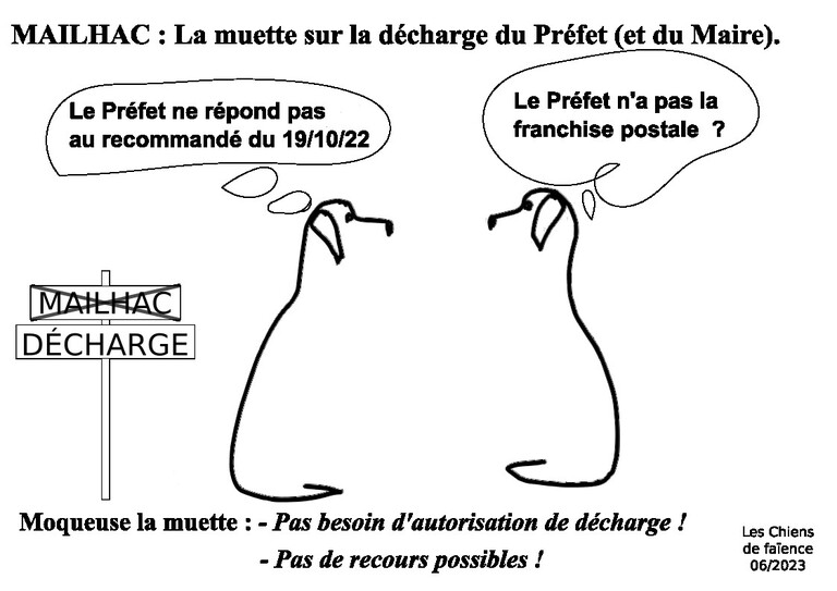 Le Préfet n'a pas la franchise postale